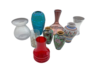 Antiques Roadshow Vases Props, Prop Hire
