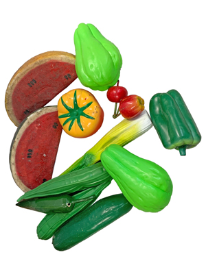 Fruit and Vegetable Mix Props, Prop Hire