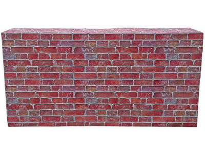 Brick Effect Plinth Stage (Weight Bearing) Props, Prop Hire