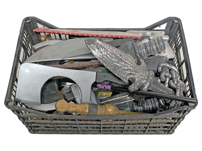 Plastic Weapons Props, Prop Hire