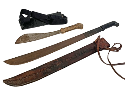 Machetes Props, Prop Hire