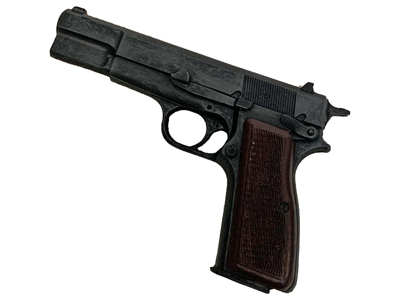 Rubber Pistol Gun Props, Prop Hire