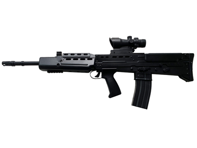 Police Assault Machine Guns Telescopic Sight Props, Prop Hire