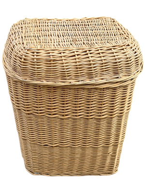Traditional Wicker Laundry Basket Props, Prop Hire