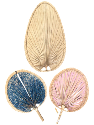 Wicker Fan Palms Props, Prop Hire