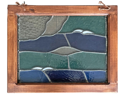 Stained Glass Leadlight Hanging Wall Panel Props, Prop Hire