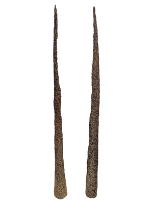 Fossilised Wood Termite Trunks Props, Prop Hire