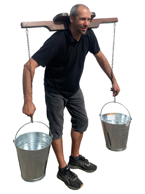 Milk Maids Yoke Props, Prop Hire