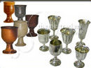 Pewter & Goblets